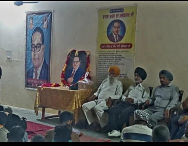 ਭਾਰਤੀ ਇਨਕਲਾਬੀ ਮਾਰਕਸਵਾਦੀ ਪਾਰਟੀ (RMPI) ਨੇ ਬਘੌਰਾਂ ਵਿਖੇ ਡਾ. ਭੀਮ ਰਾਓ ਅੰਬੇਦਕਰ ਦਾ ਜਨਮ ਦਿਨ ਮਨਾਇਆ